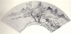 Eventail_Paysage_par_le_peintre_chinois_Wen_Jia_(1501-1583)_Wikimedia