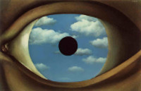 Miroir dans l'ART-Le faux miroir-Magritte-1928