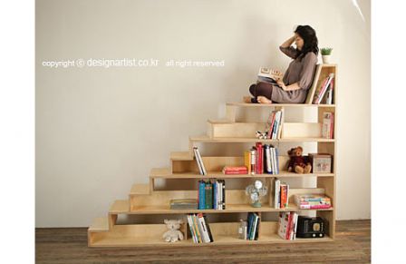 meuble rangement livres design