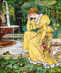 Frog Prince and the Maiden_Walter Crane_1874