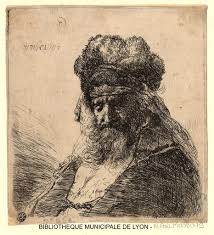 VIEUX-dessin-Rembrandt-Bibliotheque numerique Lyon