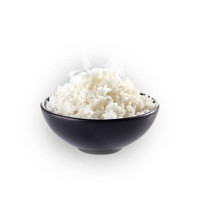 bol noir-riz blanc