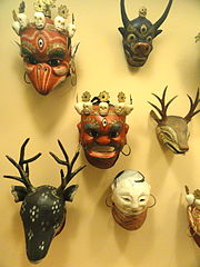 Masques Tibet-Wikimedia Commons