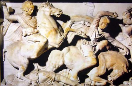 Alexandre-le-Grand_Bucéphale_sarcophage_Sidon_Oboulko_http://www.dinosoria.com/alexandre_legrand.htm