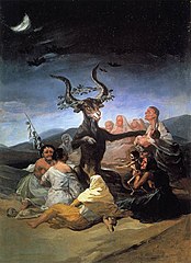 Bouc_Sabbat des sorcières_Goya